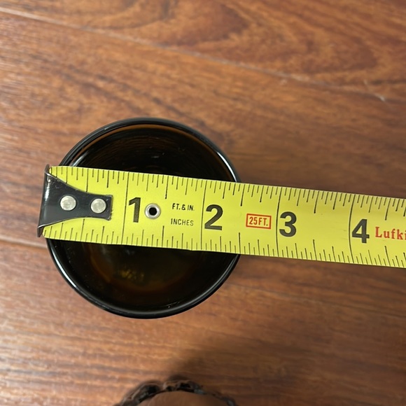 MID CENTURY TIFFIN
FRANCISCAN MADEIRA LEAD
CRYSTAL BROWN STEMMED
GOBLETS - Picture 8 of 16